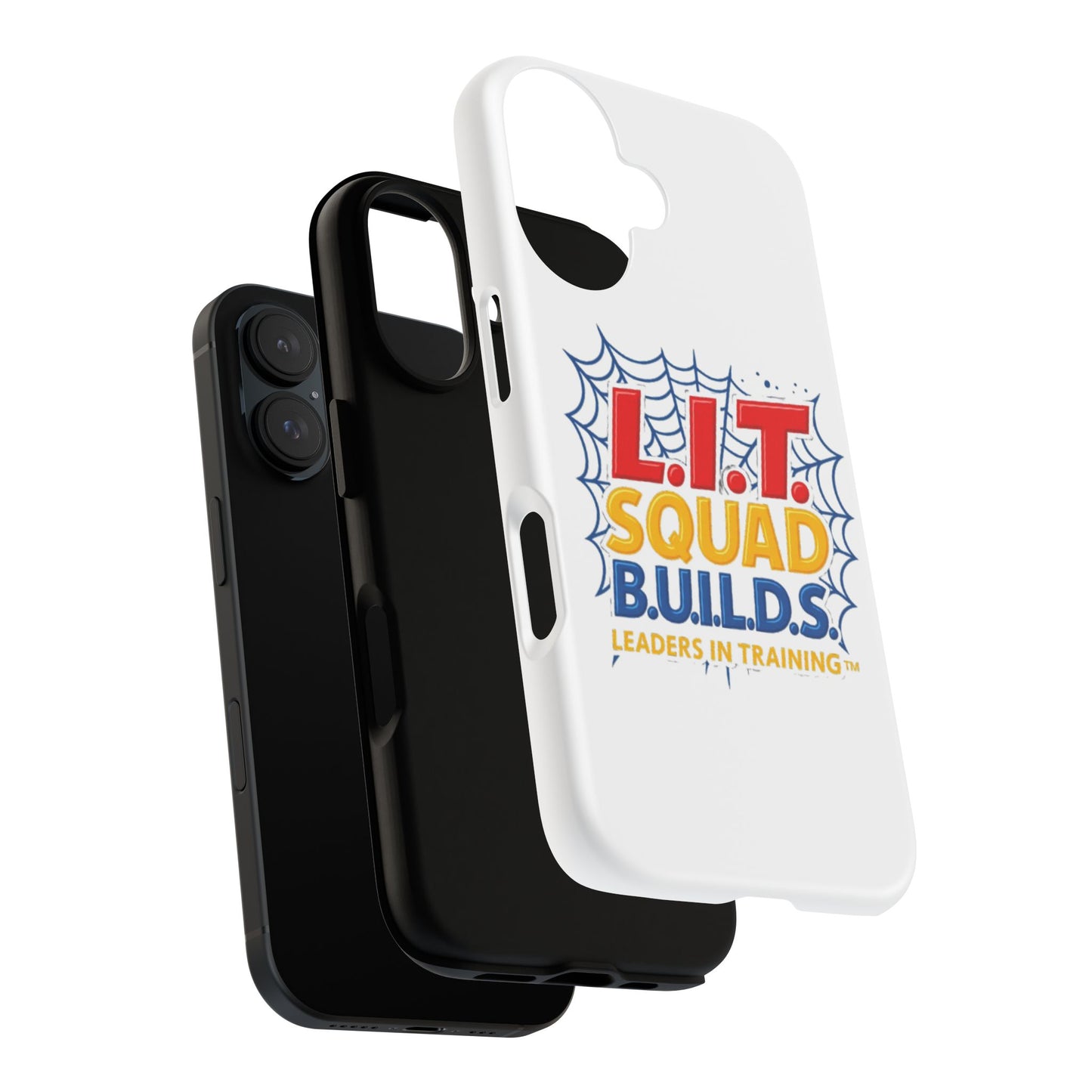 L.I.T. SQUAD B.U.I.L.D.S. / Phone Case - Tough Cases for Kids, Fun Gift, School Spirit, Back to School, Durable Design