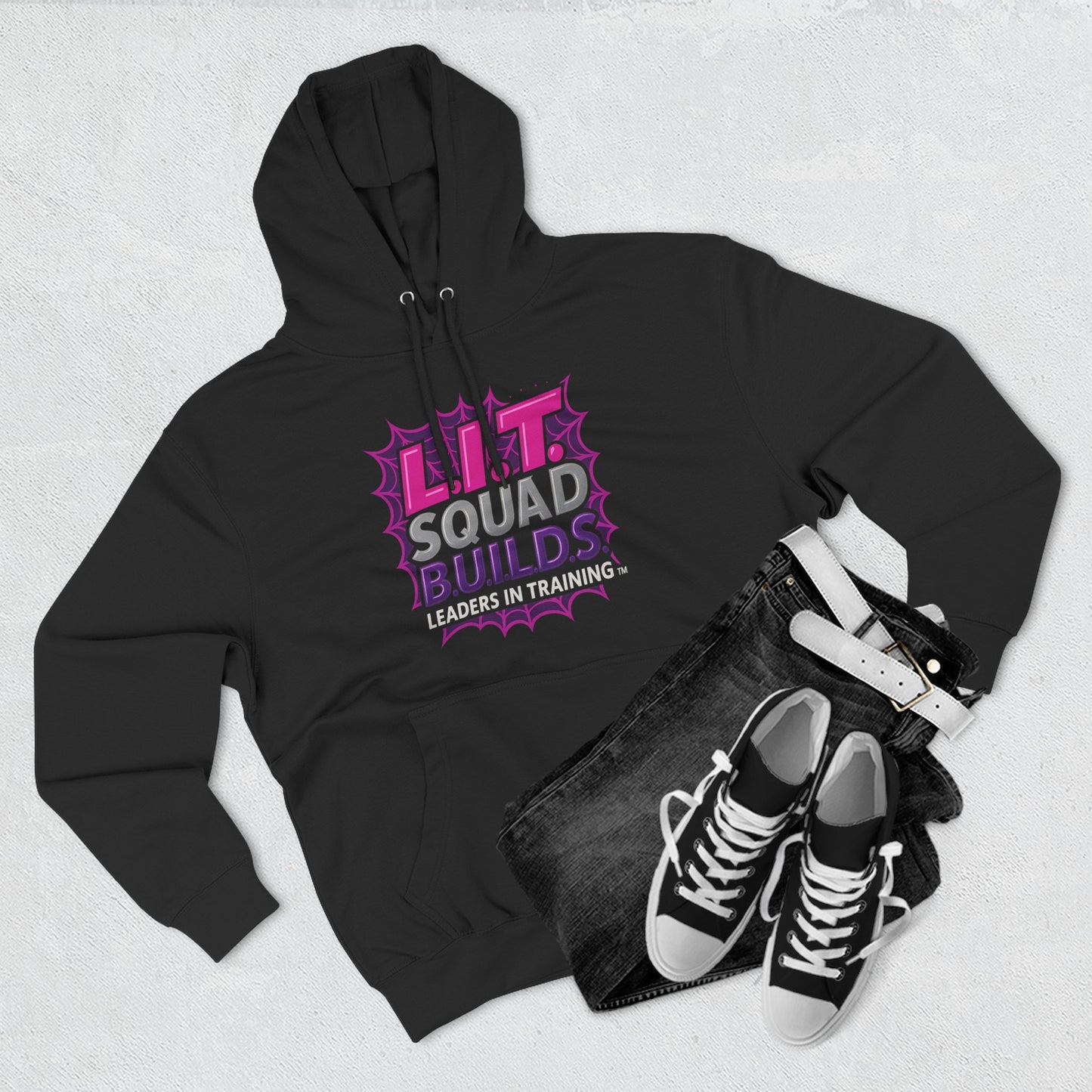 L.I.T. SQUAD B.U.I.L.D.S.™ “Leaders In Training™ Adult Hoodie