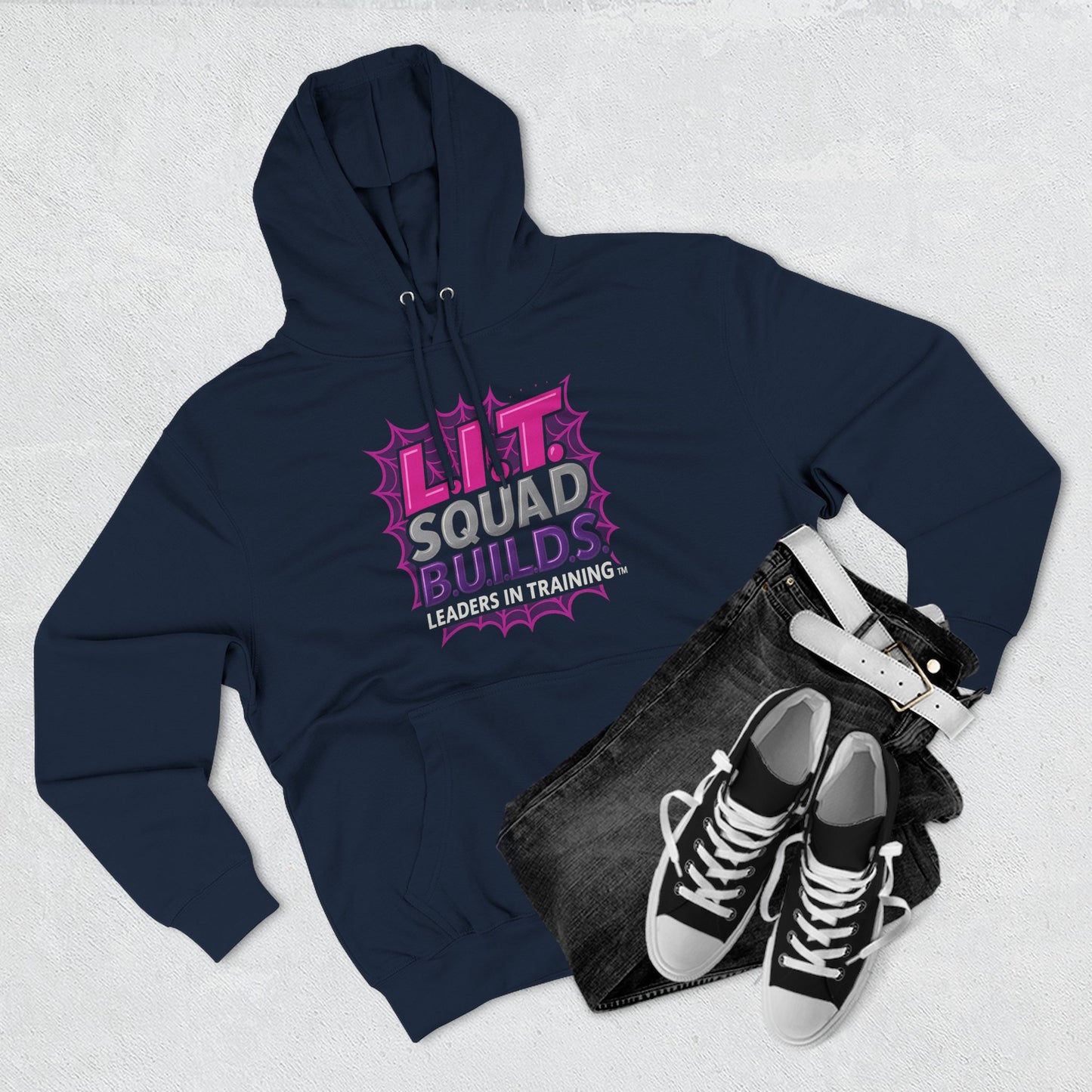 L.I.T. SQUAD B.U.I.L.D.S.™ “Leaders In Training™ Adult Hoodie