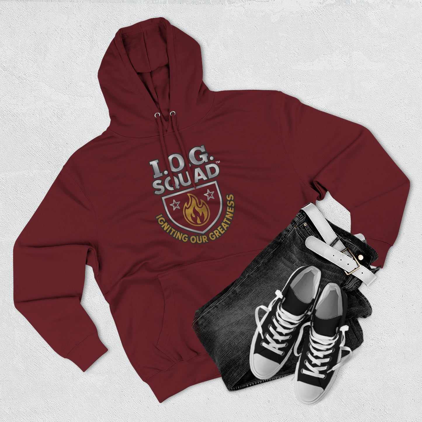 I.O.G. SQUAD Igniting Our Greatness™ Adult Hoodie