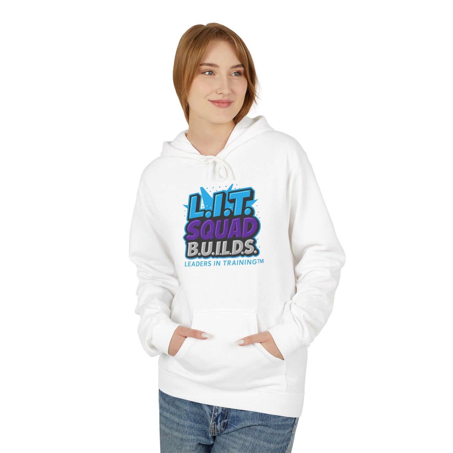 L.I.T. SQUAD B.U.I.L.D.S. Leaders In Training™ Adult Hoodie