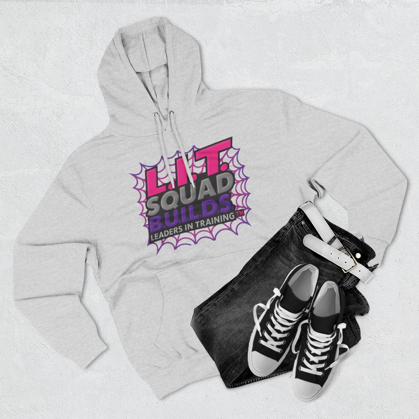 L.I.T. SQUAD B.U.I.L.D.S.™ “Leaders In Training™ Adult Hoodie