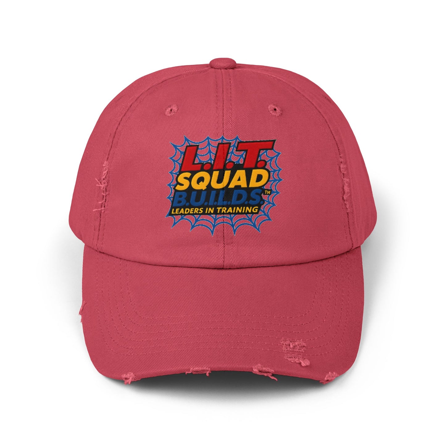 L.I.T. SQUAD B.U.I.L.D.S. Leaders In Training™ Distressed Cap