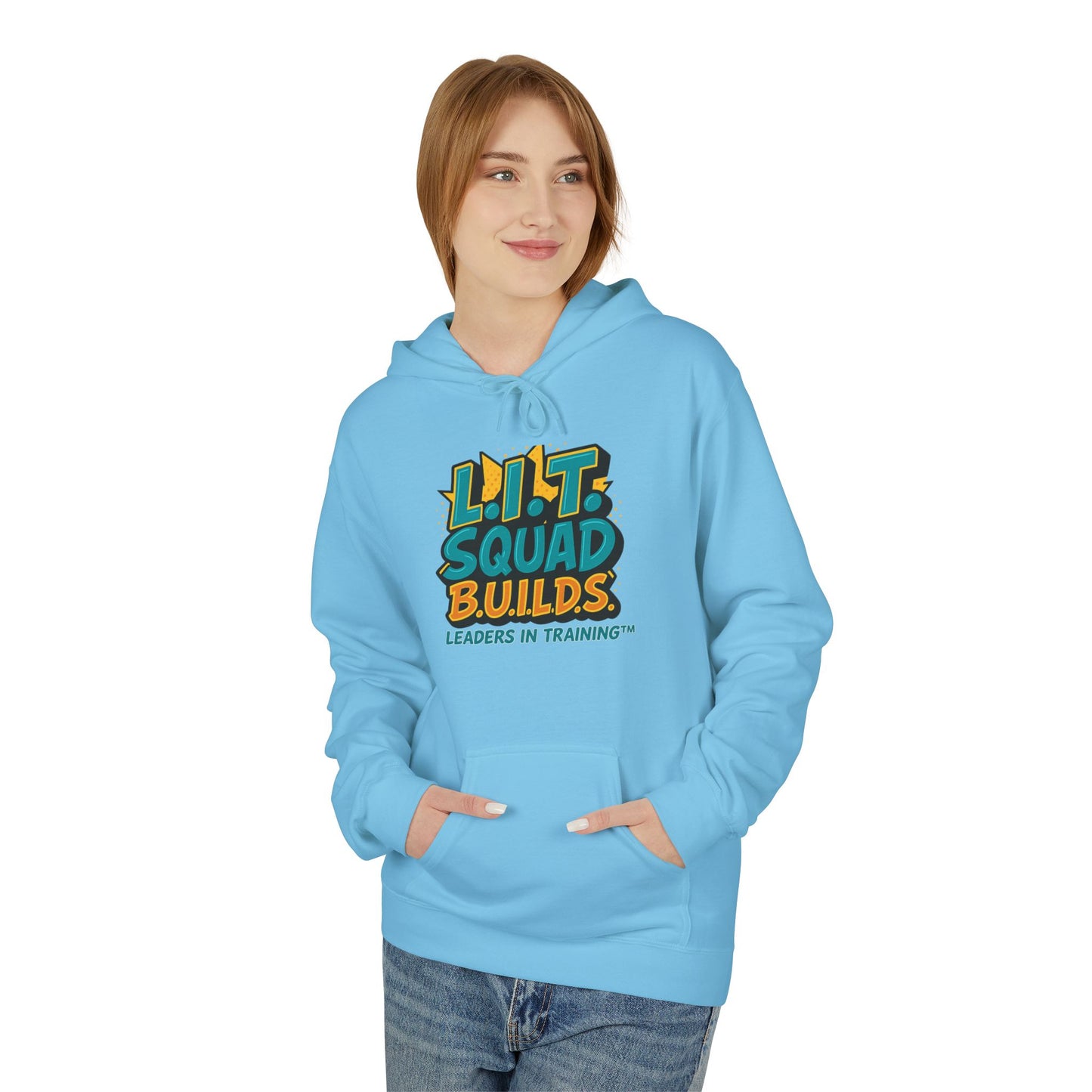 L.I.T. SQUAD B.U.I.L.D.S. Leaders In Training™ Adult Hoodie