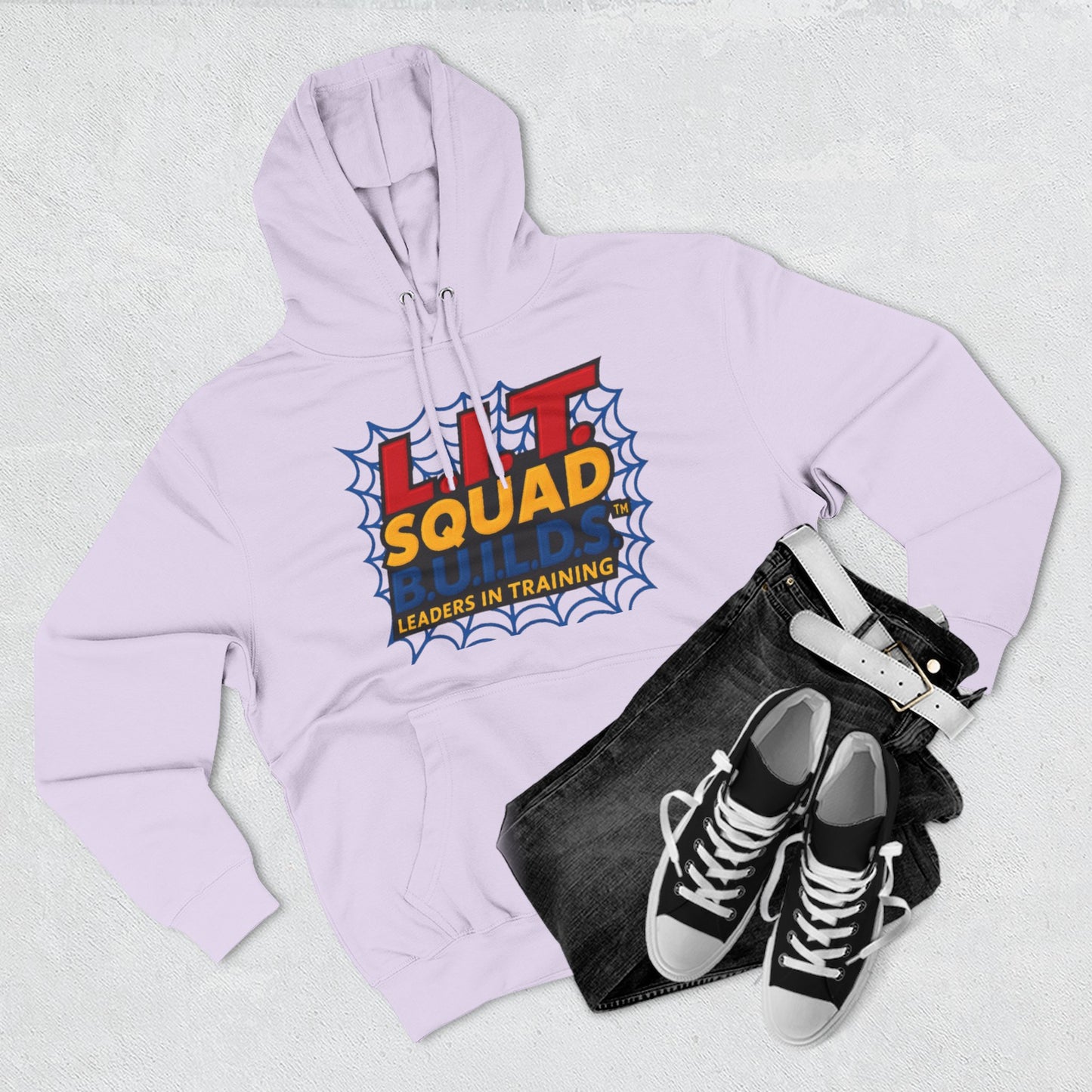 L.I.T.  SQUAD B.U.I.L.D.S. Leaders In Training™  Adult Hoodie