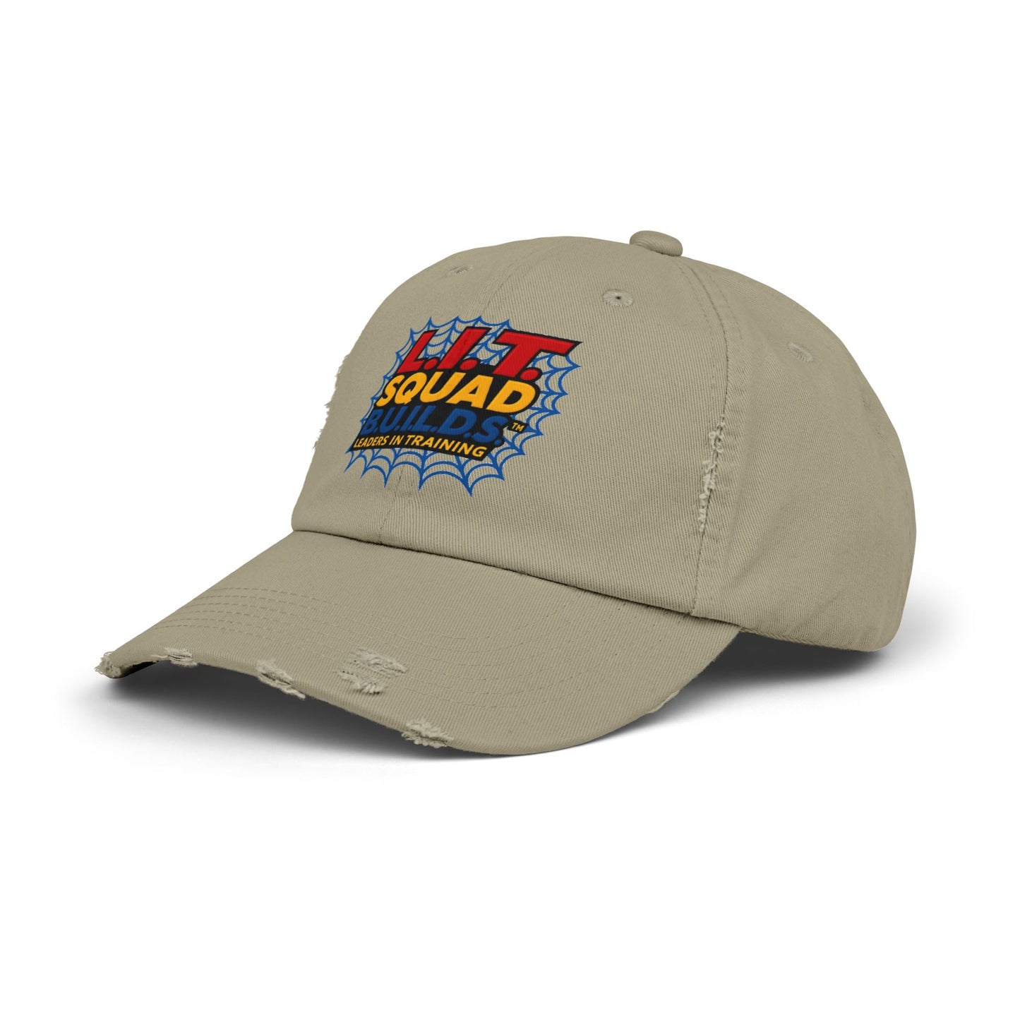 L.I.T. SQUAD B.U.I.L.D.S. Leaders In Training™ Distressed Cap