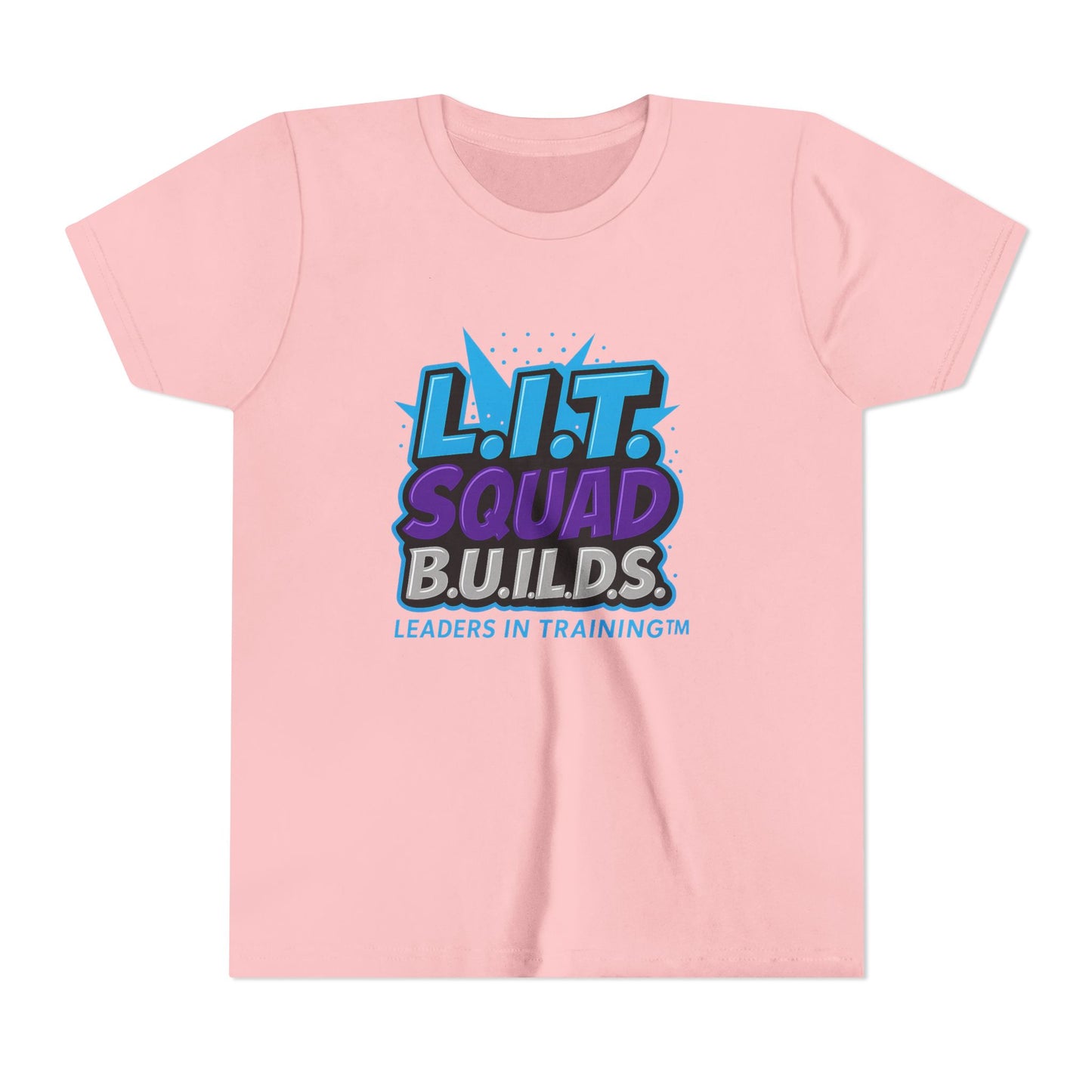 L.I.T. SQUAD B.U.I.L.D.S. Leaders In Training™ Youth T-Shirt