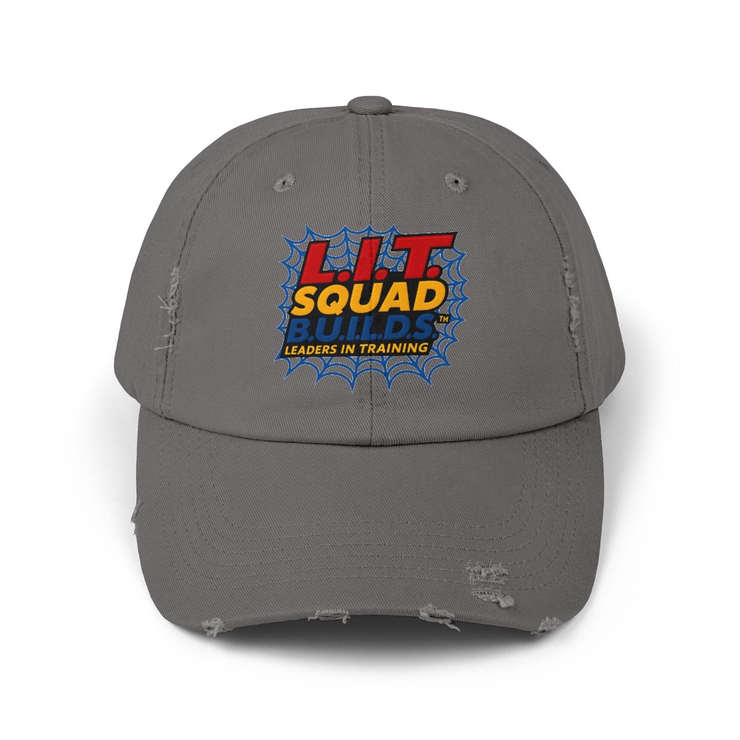 L.I.T. SQUAD B.U.I.L.D.S. Leaders In Training™ Distressed Cap