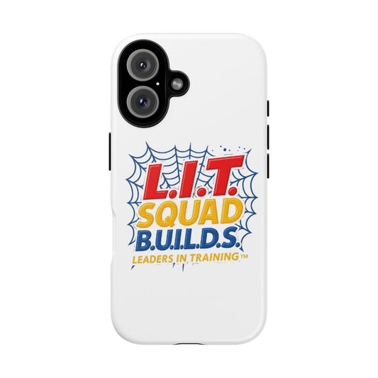 L.I.T. SQUAD B.U.I.L.D.S. / Phone Case - Tough Cases for Kids, Fun Gift, School Spirit, Back to School, Durable Design