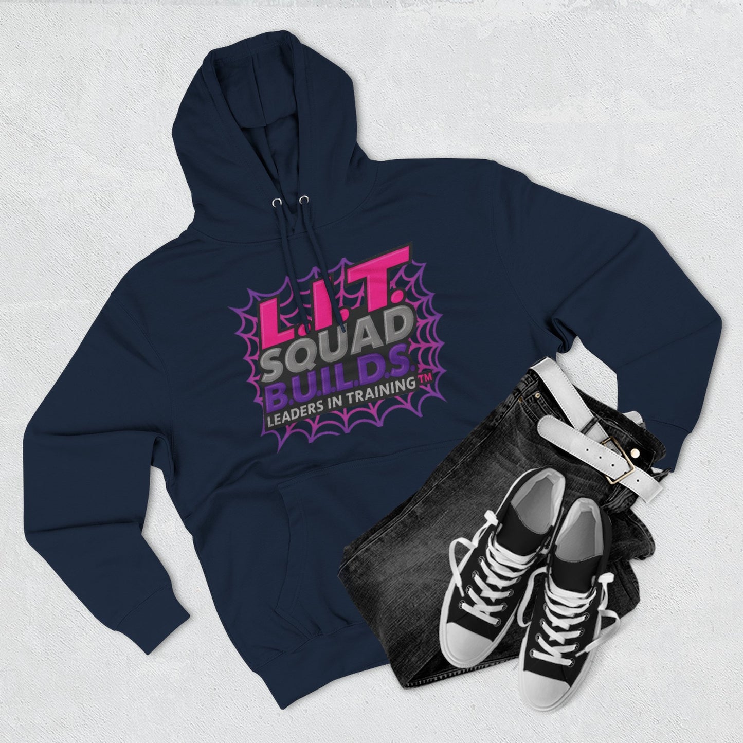 L.I.T. SQUAD B.U.I.L.D.S.™ “Leaders In Training™ Adult Hoodie