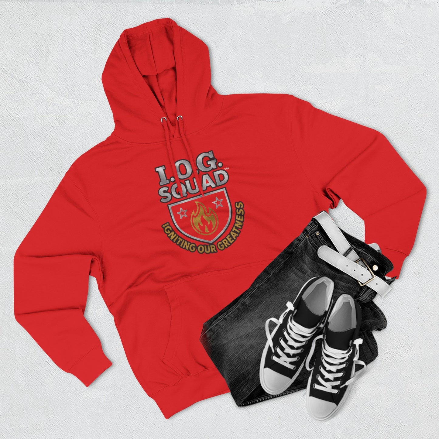 I.O.G. SQUAD Igniting Our Greatness™ Adult Hoodie