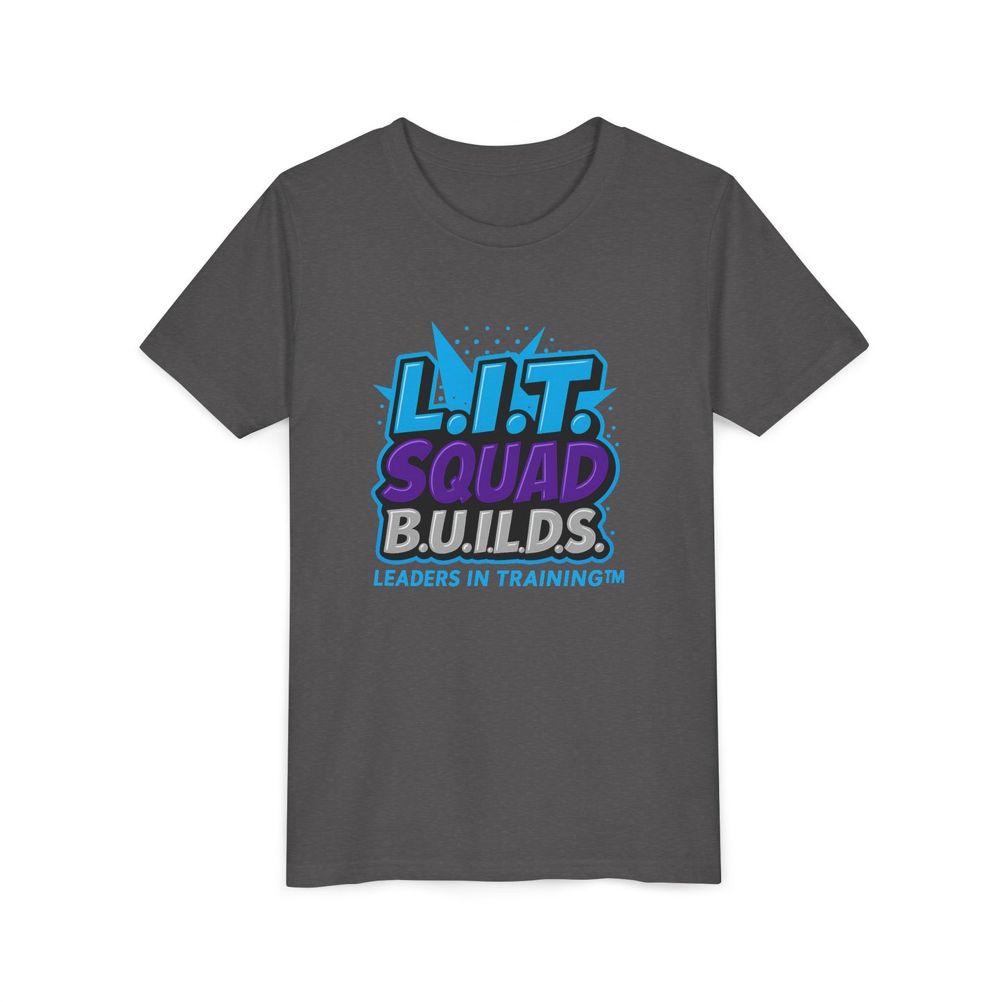 L.I.T. SQUAD B.U.I.L.D.S. Leaders In Training™ Youth T-Shirt