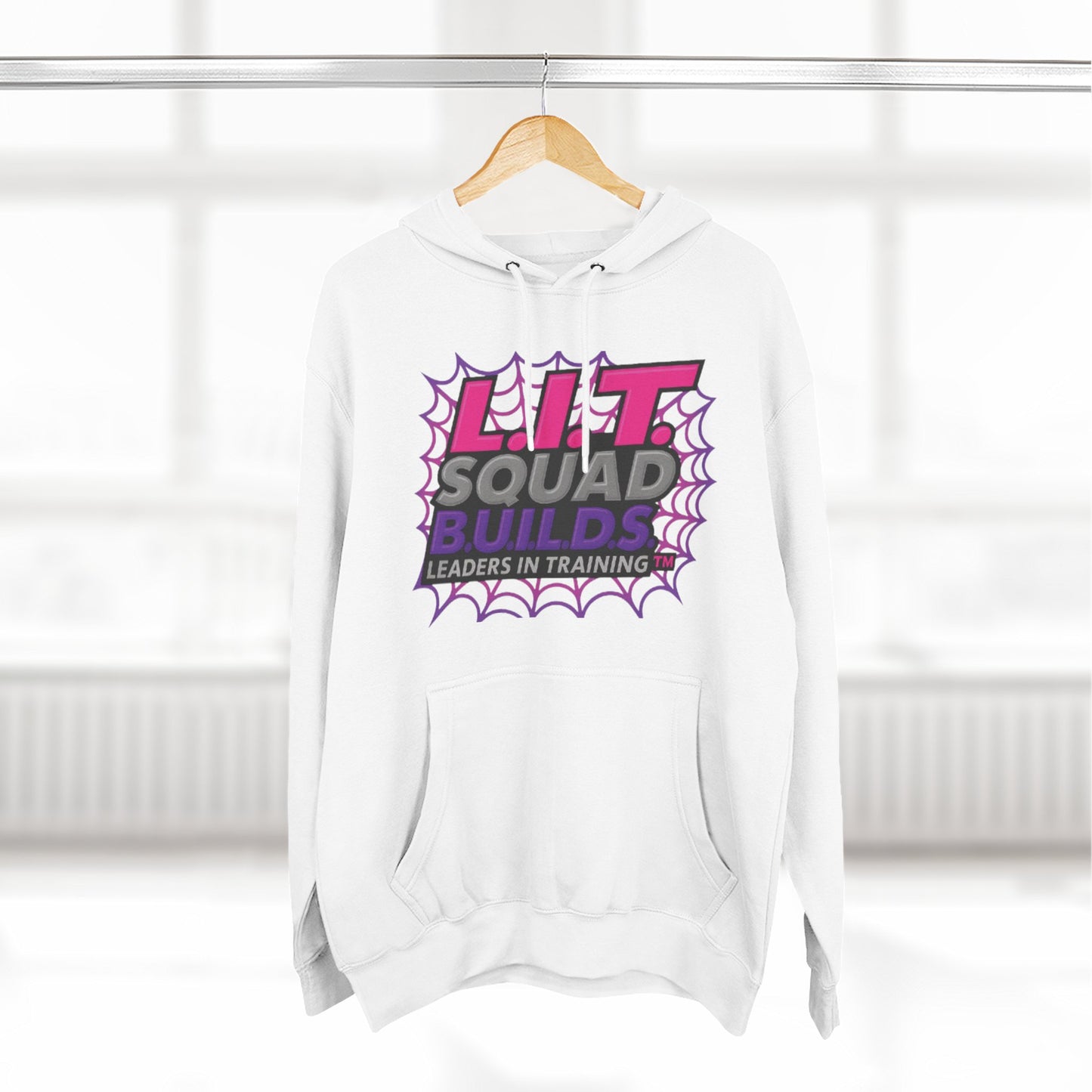 L.I.T. SQUAD B.U.I.L.D.S.™ “Leaders In Training™ Adult Hoodie