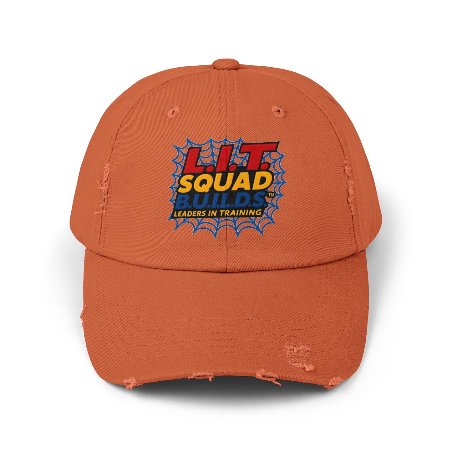 L.I.T. SQUAD B.U.I.L.D.S. Leaders In Training™ Distressed Cap