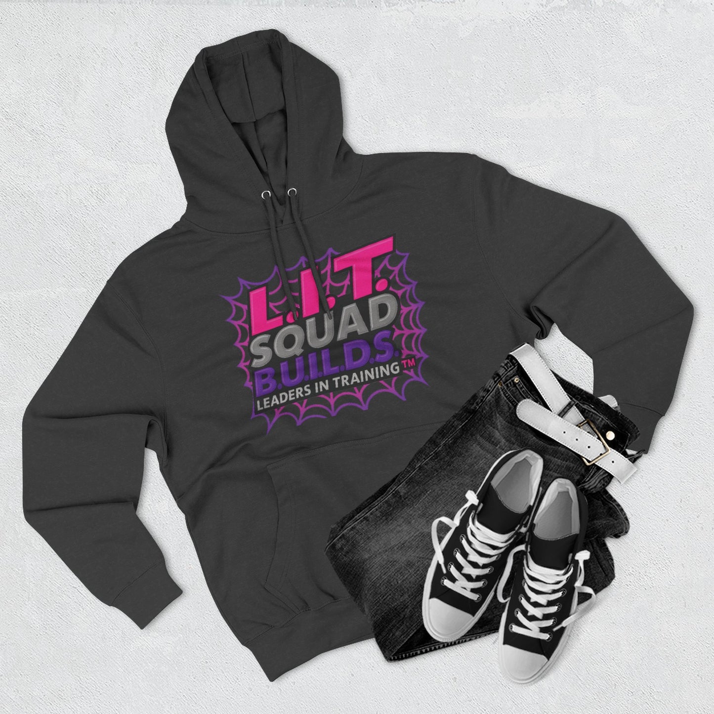L.I.T. SQUAD B.U.I.L.D.S.™ “Leaders In Training™ Adult Hoodie