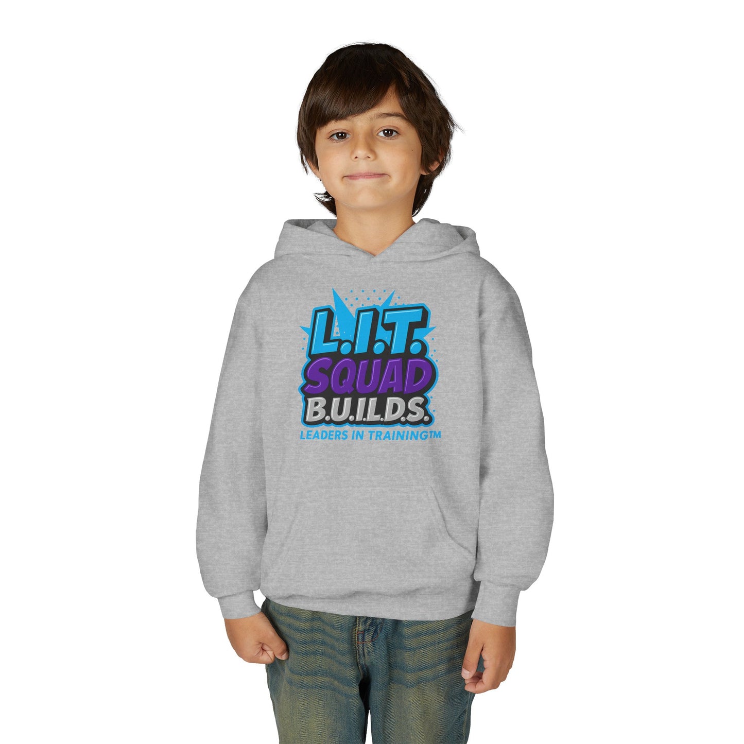 L.I.T. SQUAD B.U.I.L.D.S. Leaders In Training™ Youth Hoodie