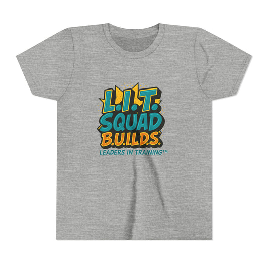 L.I.T. SQUAD B.U.I.L.D.S. Leaders In Training™ Youth T-Shirt