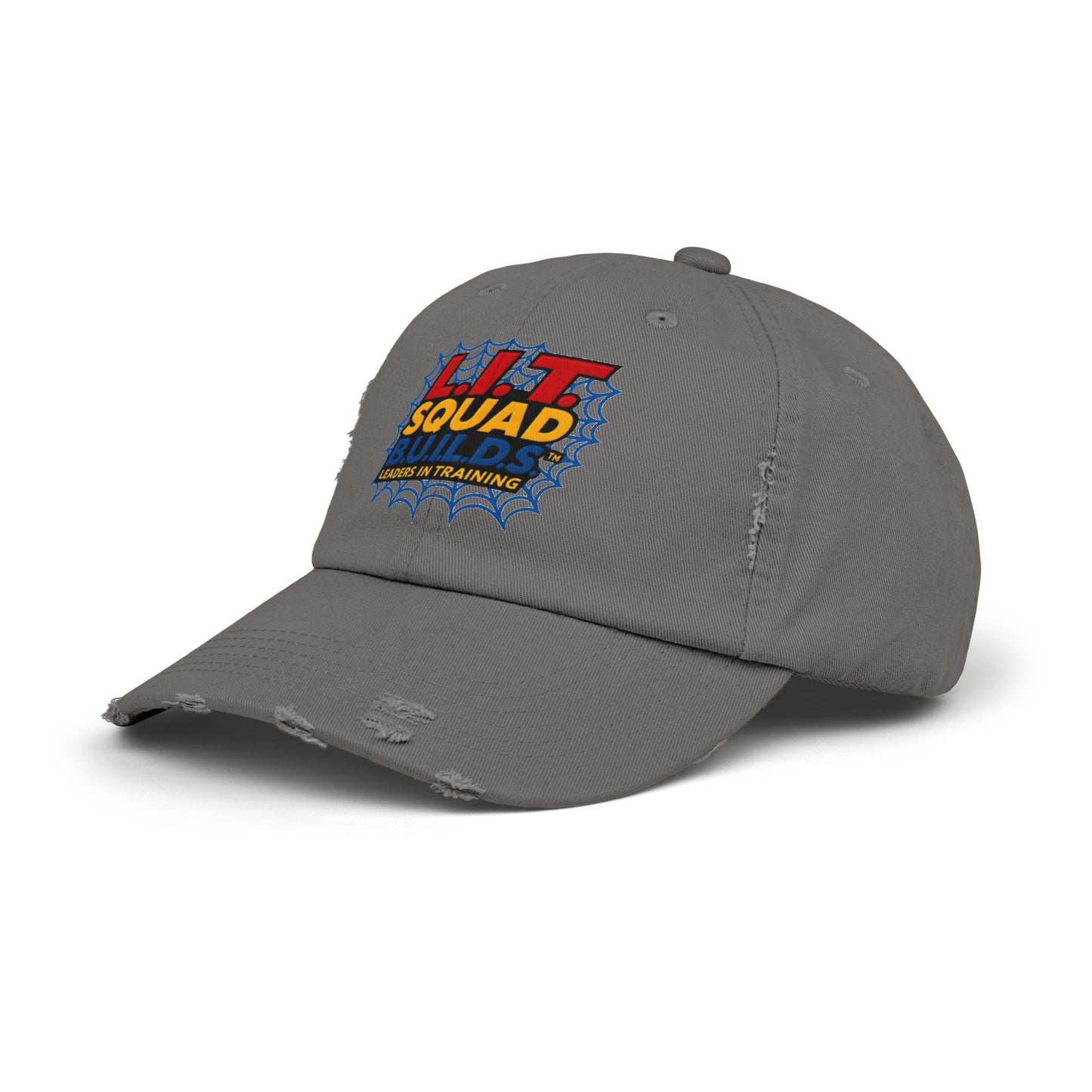 L.I.T. SQUAD B.U.I.L.D.S. Leaders In Training™ Distressed Cap