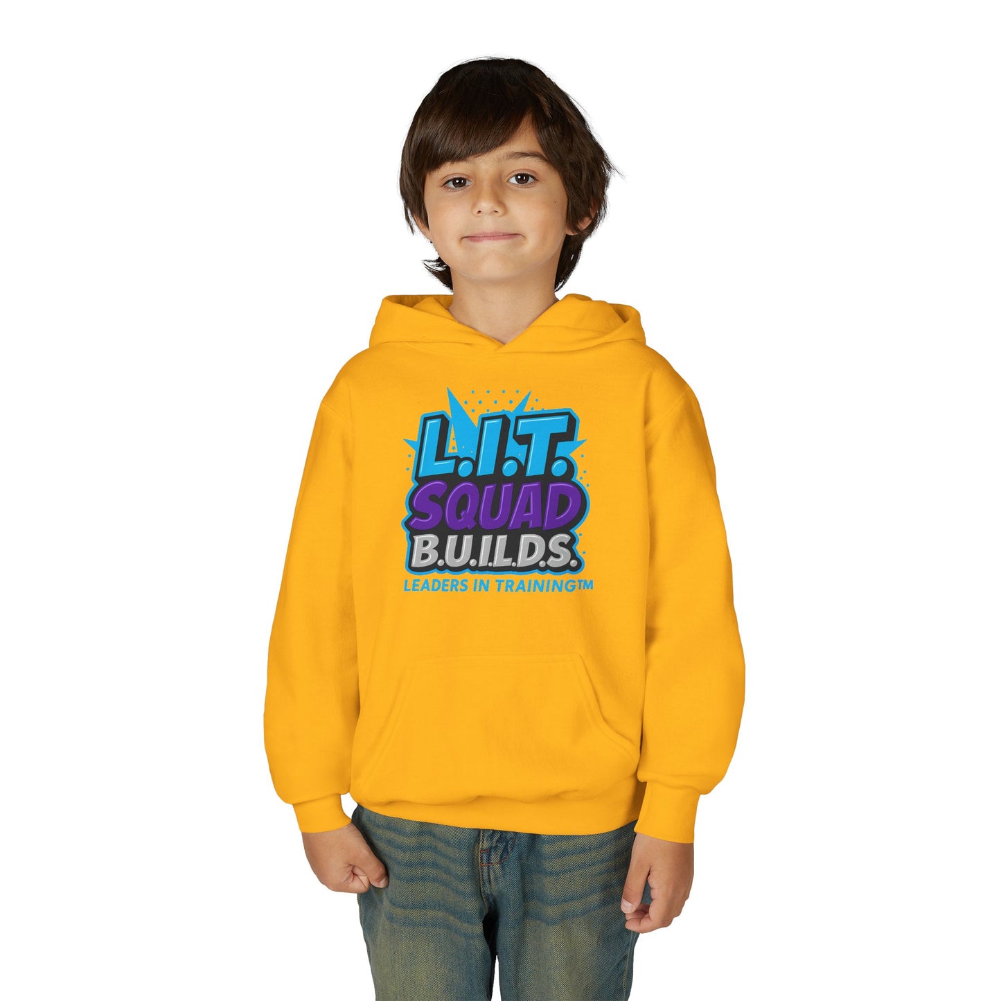 L.I.T. SQUAD B.U.I.L.D.S. Leaders In Training™ Youth Hoodie