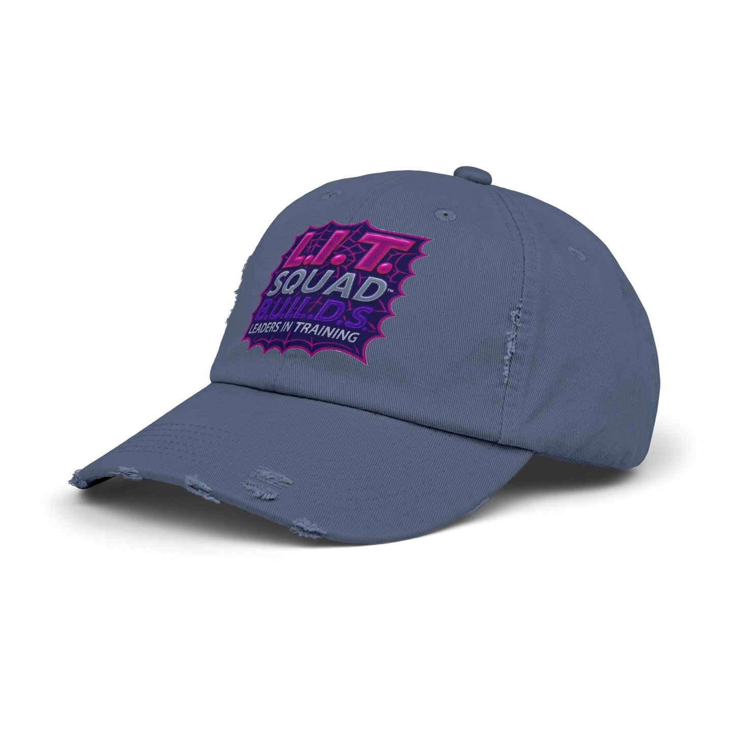 L.I.T. SQUAD B.U.I.L.D.S. Leaders In Training™ Distressed Cap