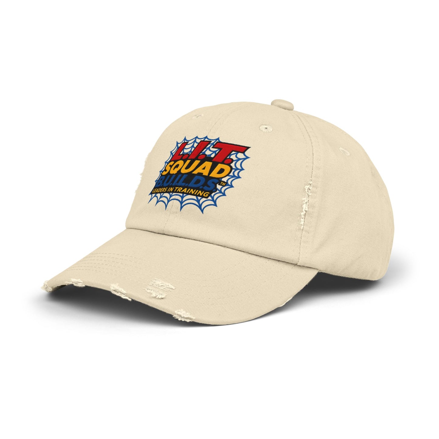 L.I.T. SQUAD B.U.I.L.D.S. Leaders In Training™ Distressed Cap