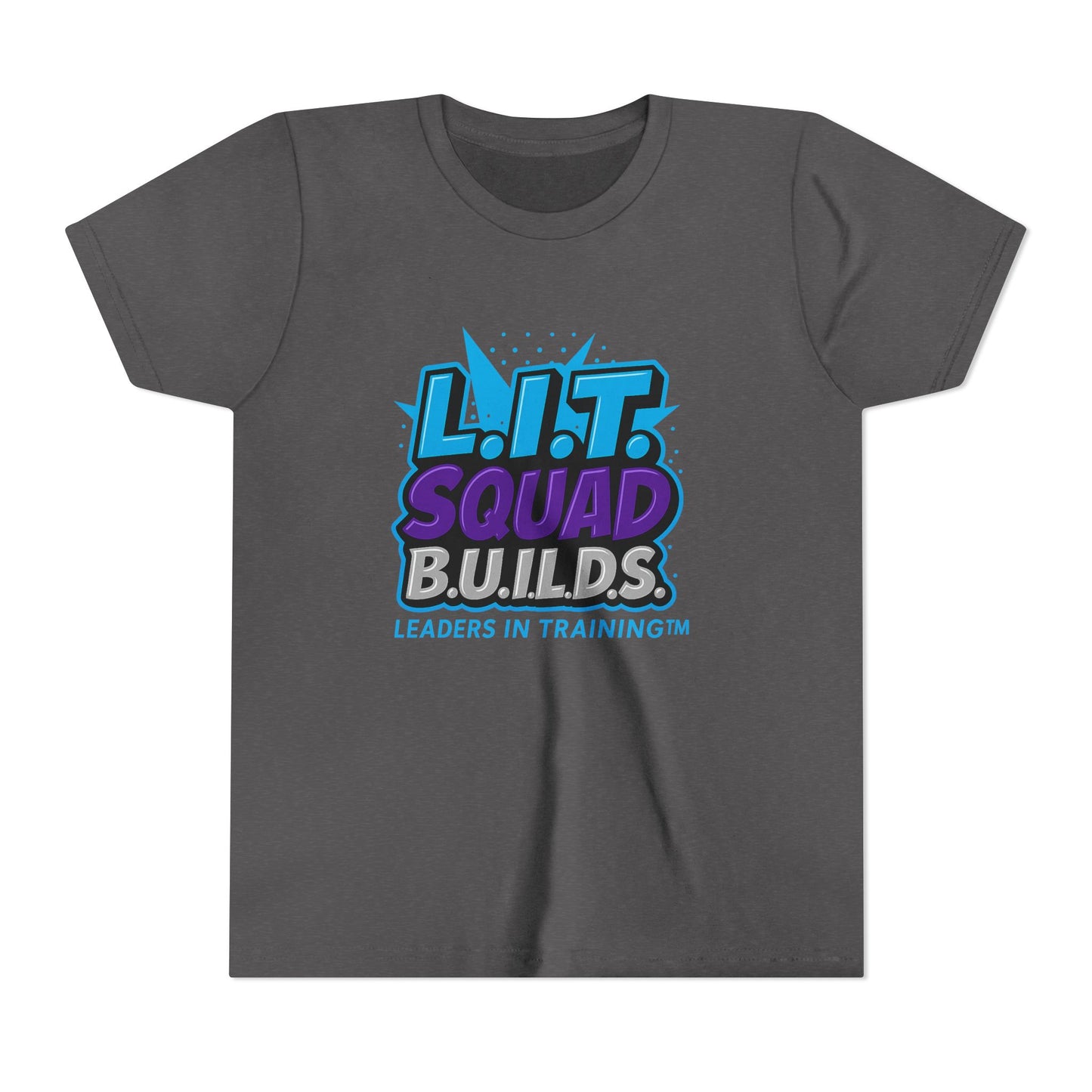 L.I.T. SQUAD B.U.I.L.D.S. Leaders In Training™ Youth T-Shirt