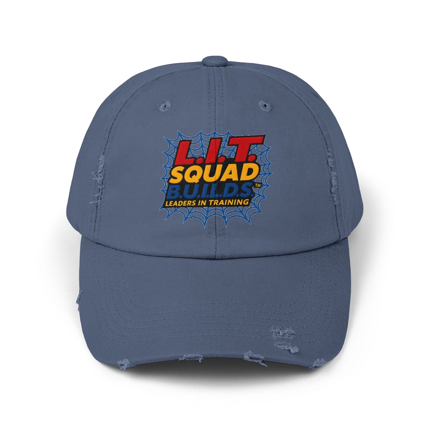 L.I.T. SQUAD B.U.I.L.D.S. Leaders In Training™ Distressed Cap