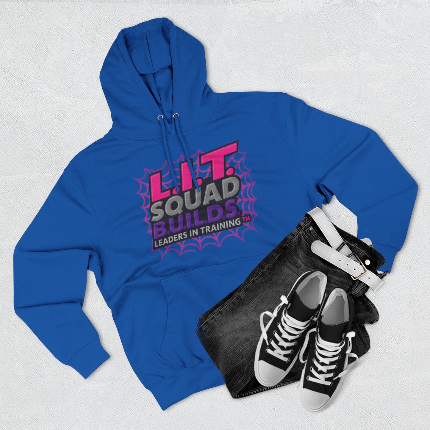 L.I.T. SQUAD B.U.I.L.D.S.™ “Leaders In Training™ Adult Hoodie