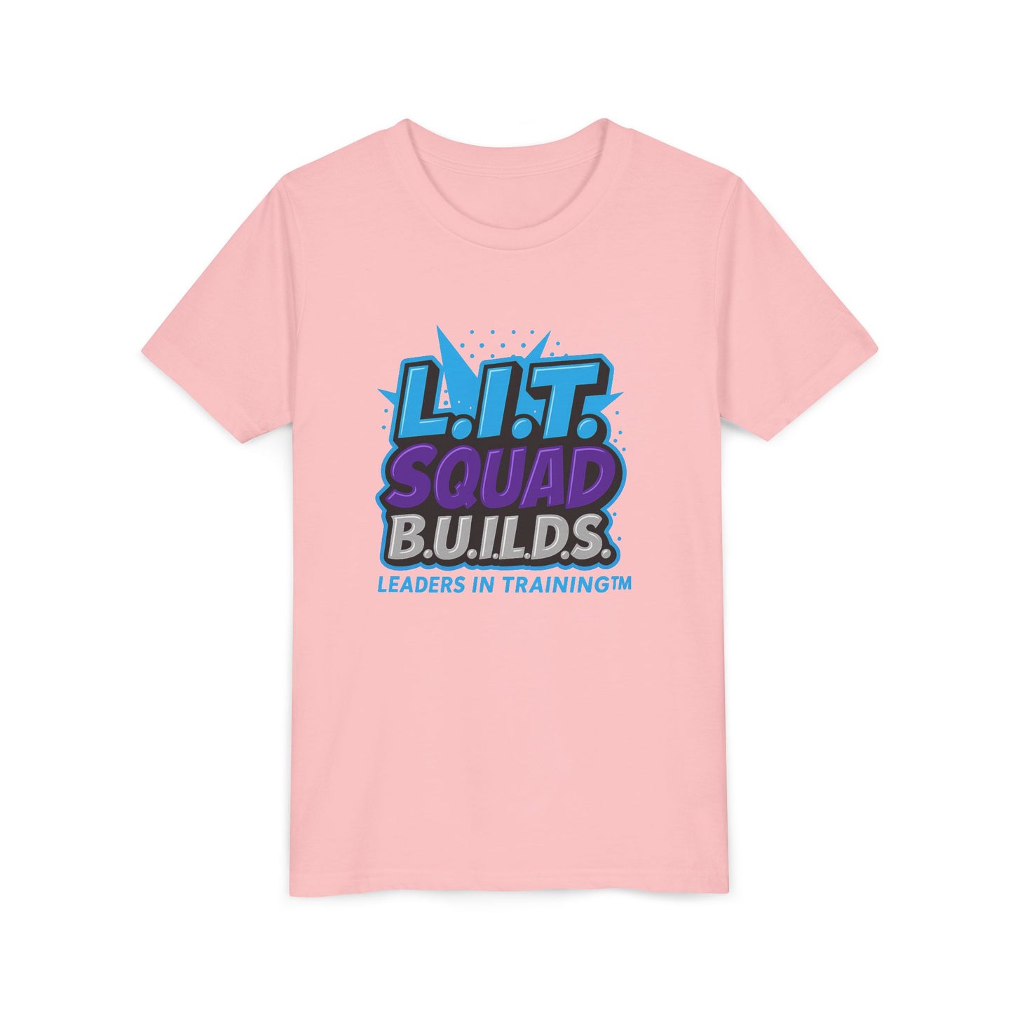 L.I.T. SQUAD B.U.I.L.D.S. Leaders In Training™ Youth T-Shirt