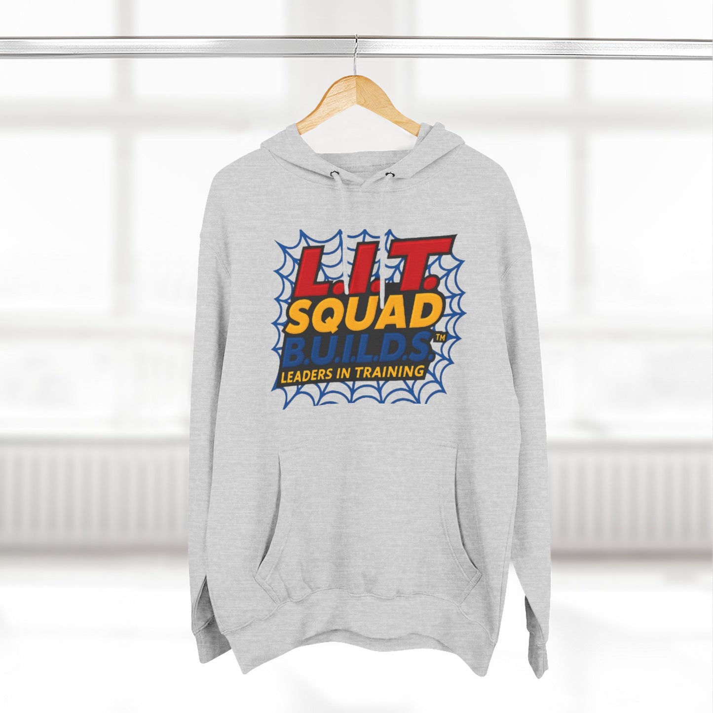 L.I.T.  SQUAD B.U.I.L.D.S. Leaders In Training™  Adult Hoodie