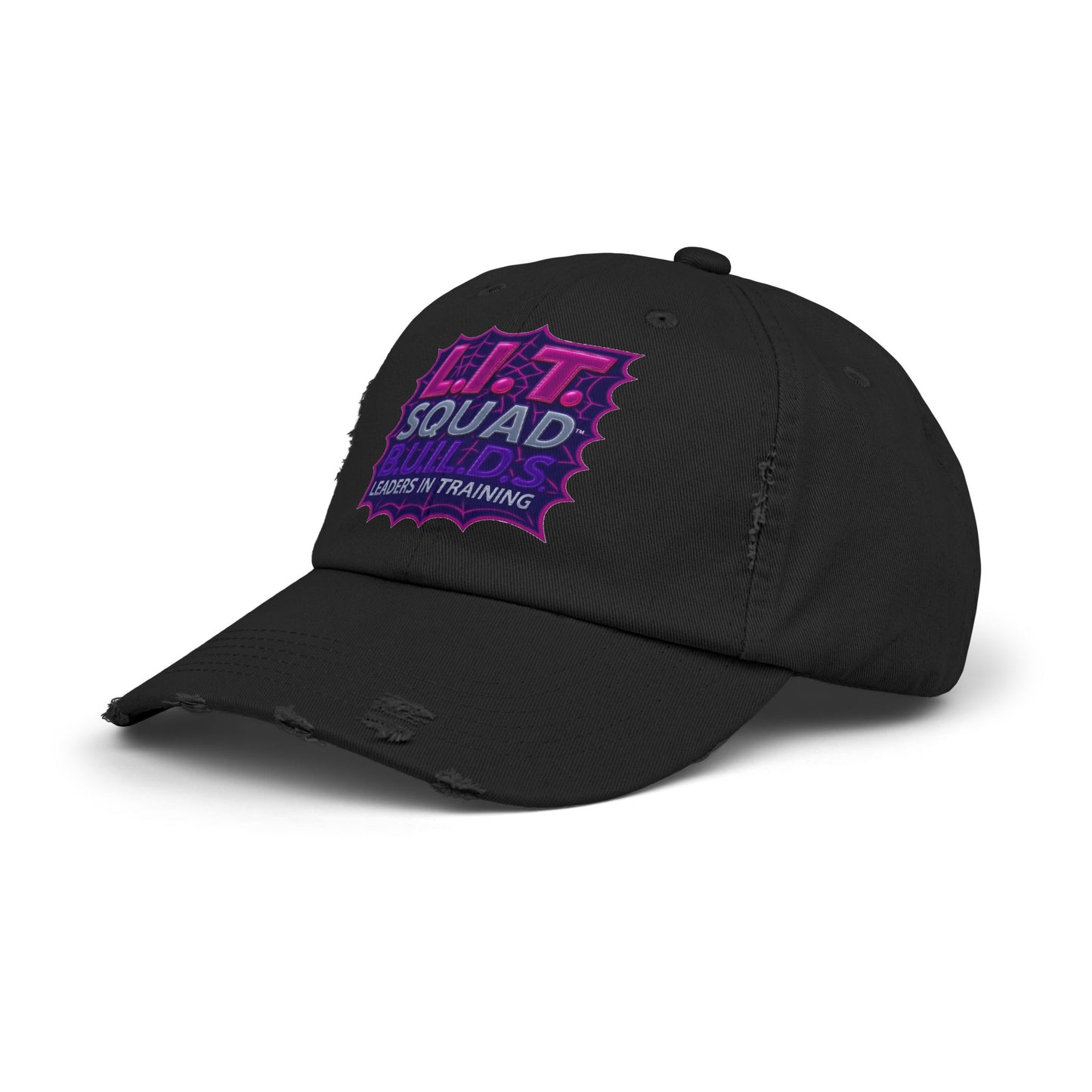 L.I.T. SQUAD B.U.I.L.D.S. Leaders In Training™ Distressed Cap