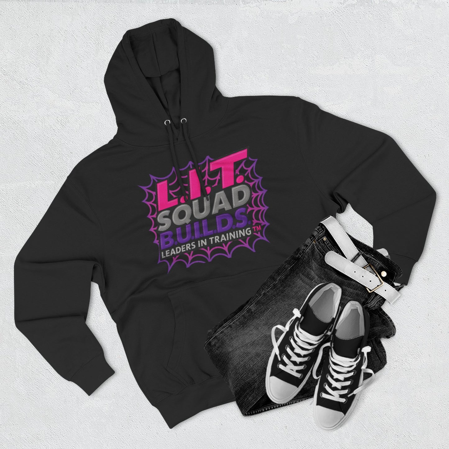 L.I.T. SQUAD B.U.I.L.D.S.™ “Leaders In Training™ Adult Hoodie