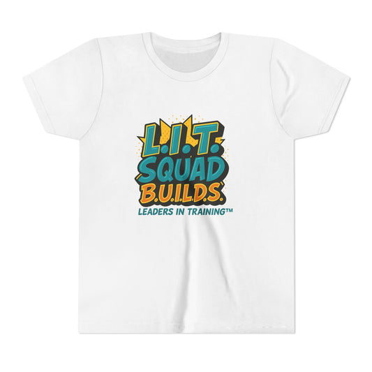 L.I.T. SQUAD B.U.I.L.D.S. Leaders In Training™ Youth T-Shirt