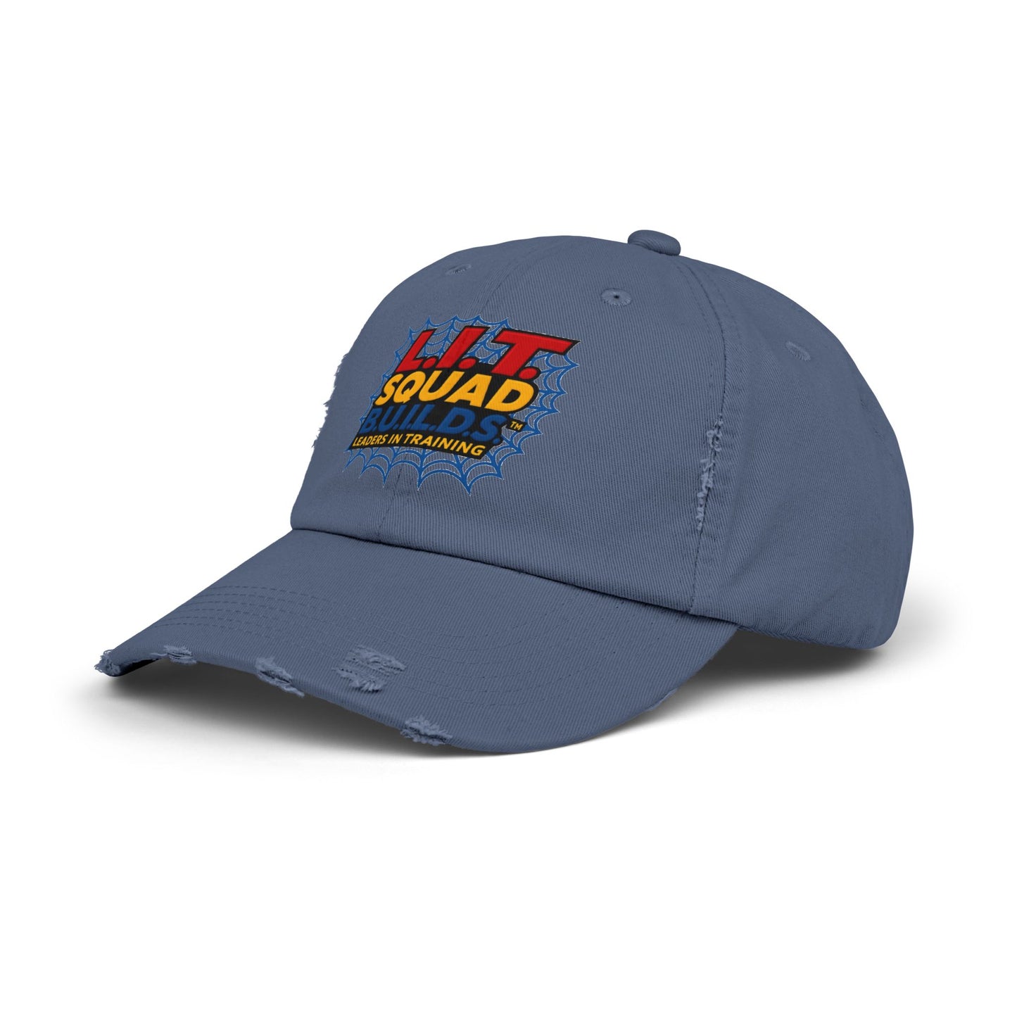 L.I.T. SQUAD B.U.I.L.D.S. Leaders In Training™ Distressed Cap