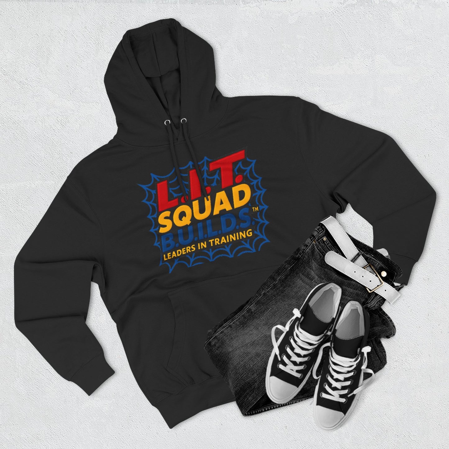 L.I.T.  SQUAD B.U.I.L.D.S. Leaders In Training™  Adult Hoodie