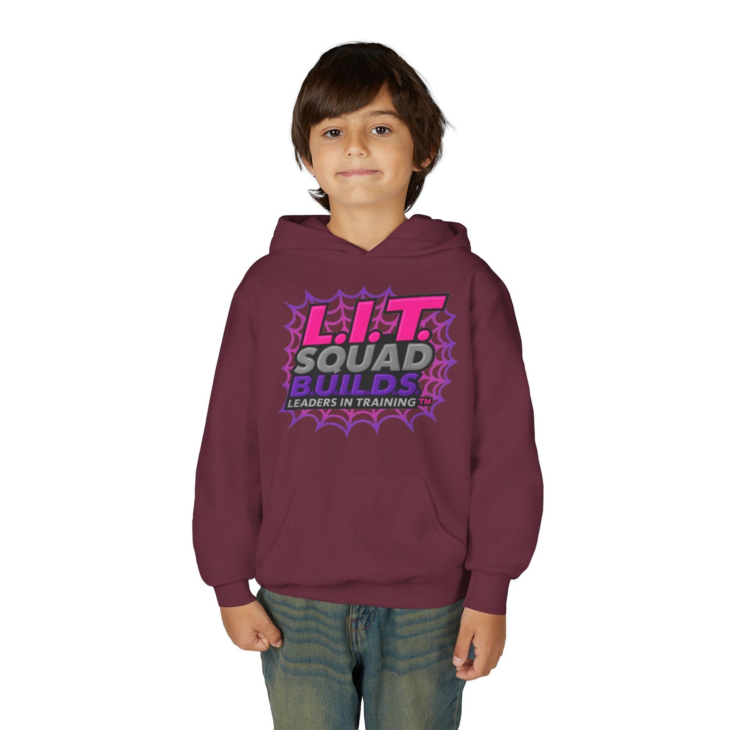 L.I.T. SQUAD B.U.I.L.D.S. Leaders In Training™ Youth Hoodie