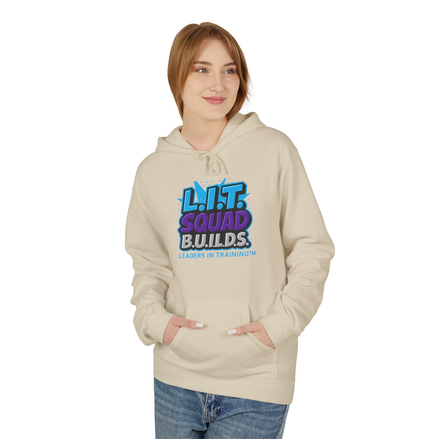 L.I.T. SQUAD B.U.I.L.D.S. Leaders In Training™ Adult Hoodie