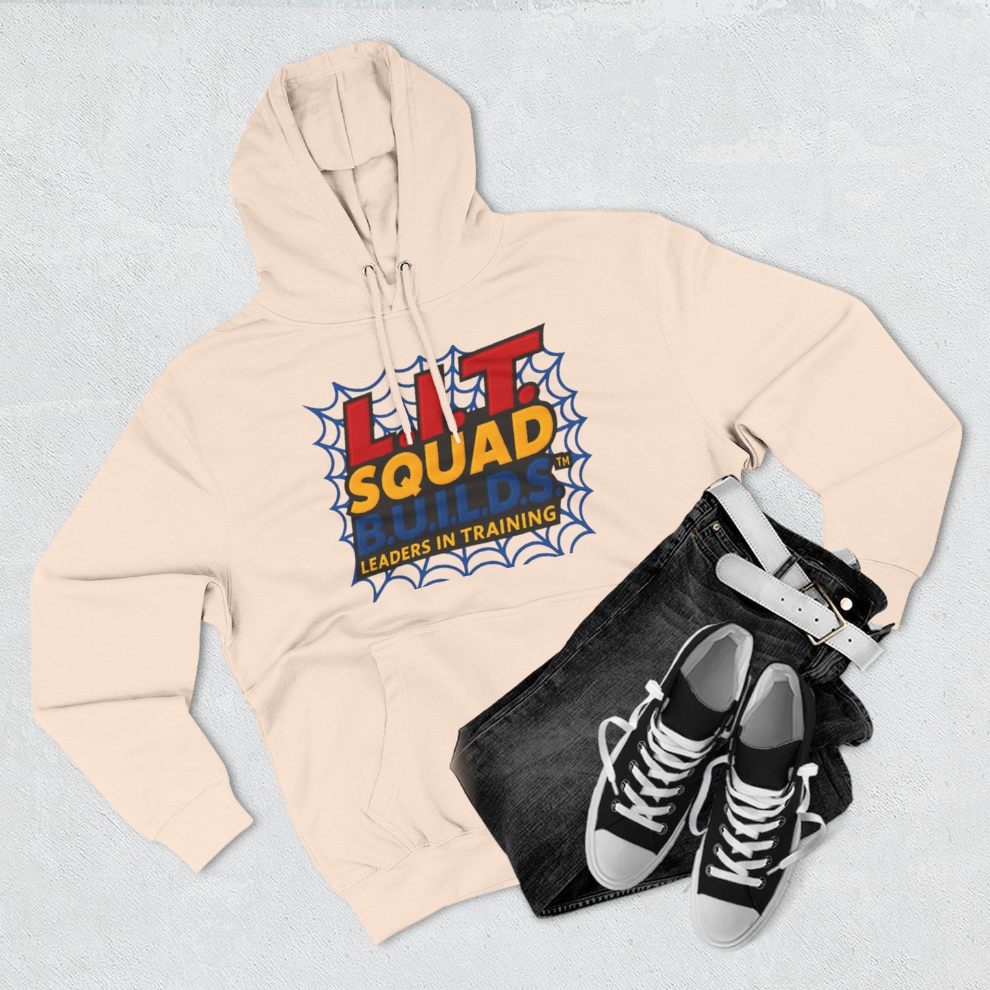 L.I.T.  SQUAD B.U.I.L.D.S. Leaders In Training™  Adult Hoodie