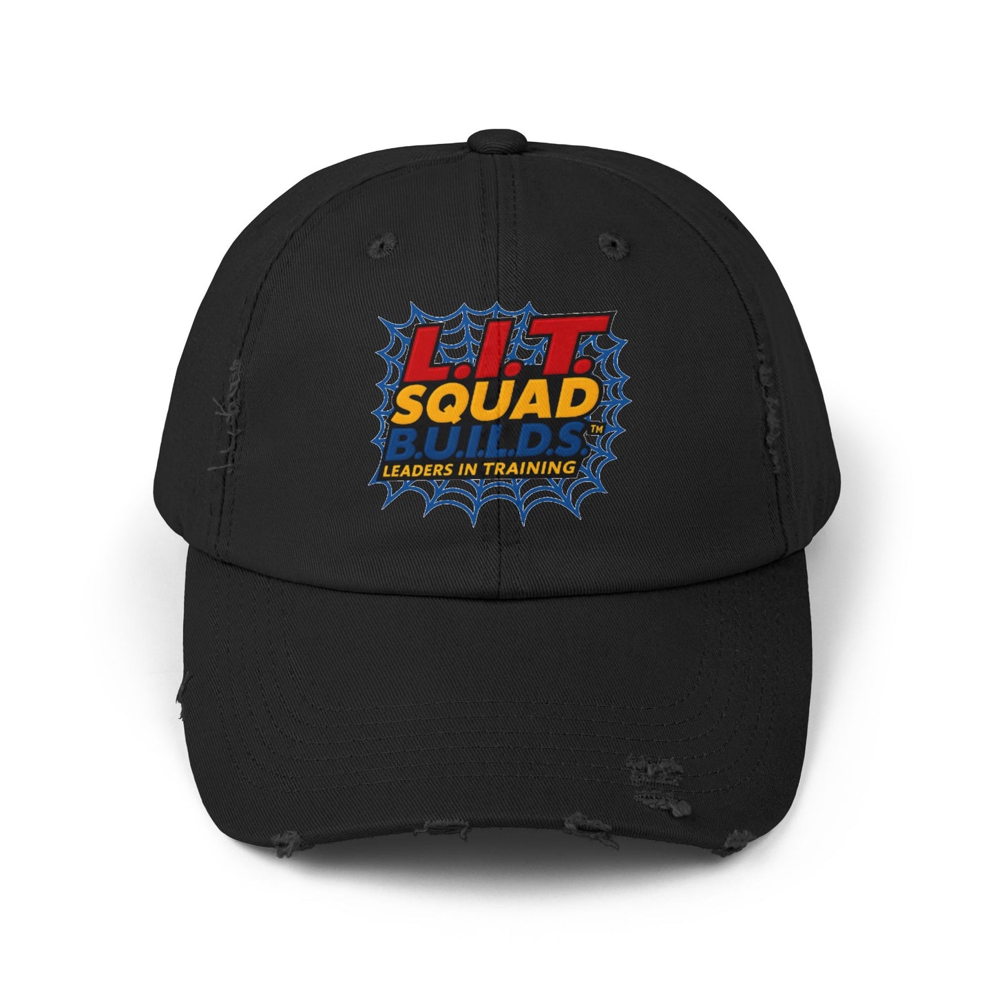 L.I.T. SQUAD B.U.I.L.D.S. Leaders In Training™ Distressed Cap