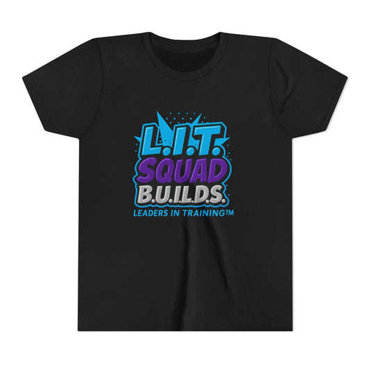 L.I.T. SQUAD B.U.I.L.D.S. Leaders In Training™ Youth T-Shirt