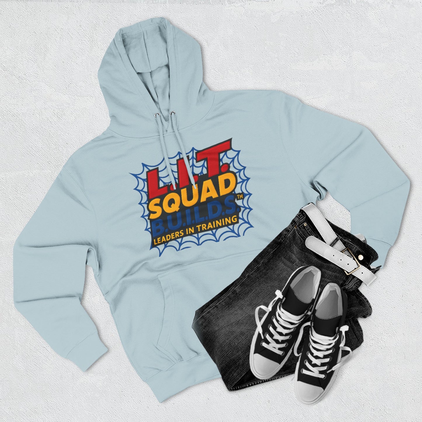 L.I.T.  SQUAD B.U.I.L.D.S. Leaders In Training™  Adult Hoodie
