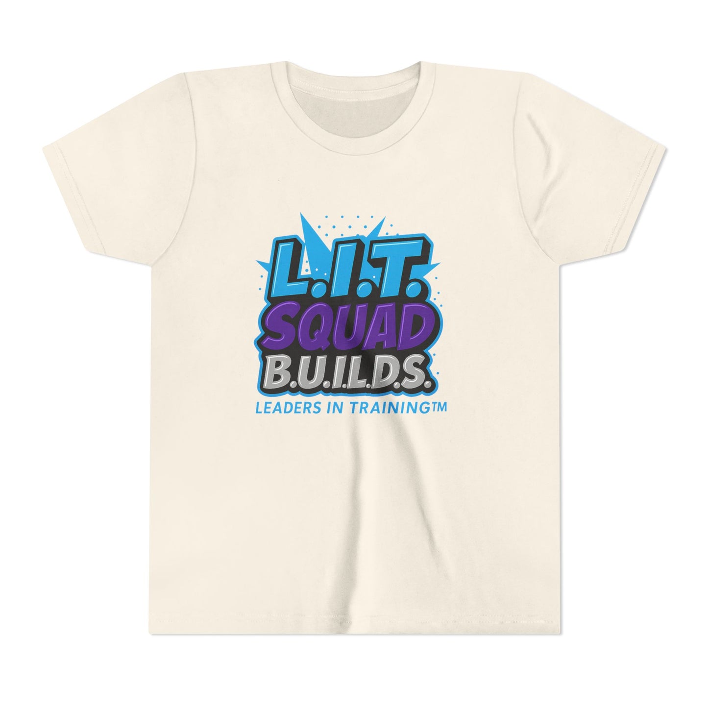 L.I.T. SQUAD B.U.I.L.D.S. Leaders In Training™ Youth T-Shirt