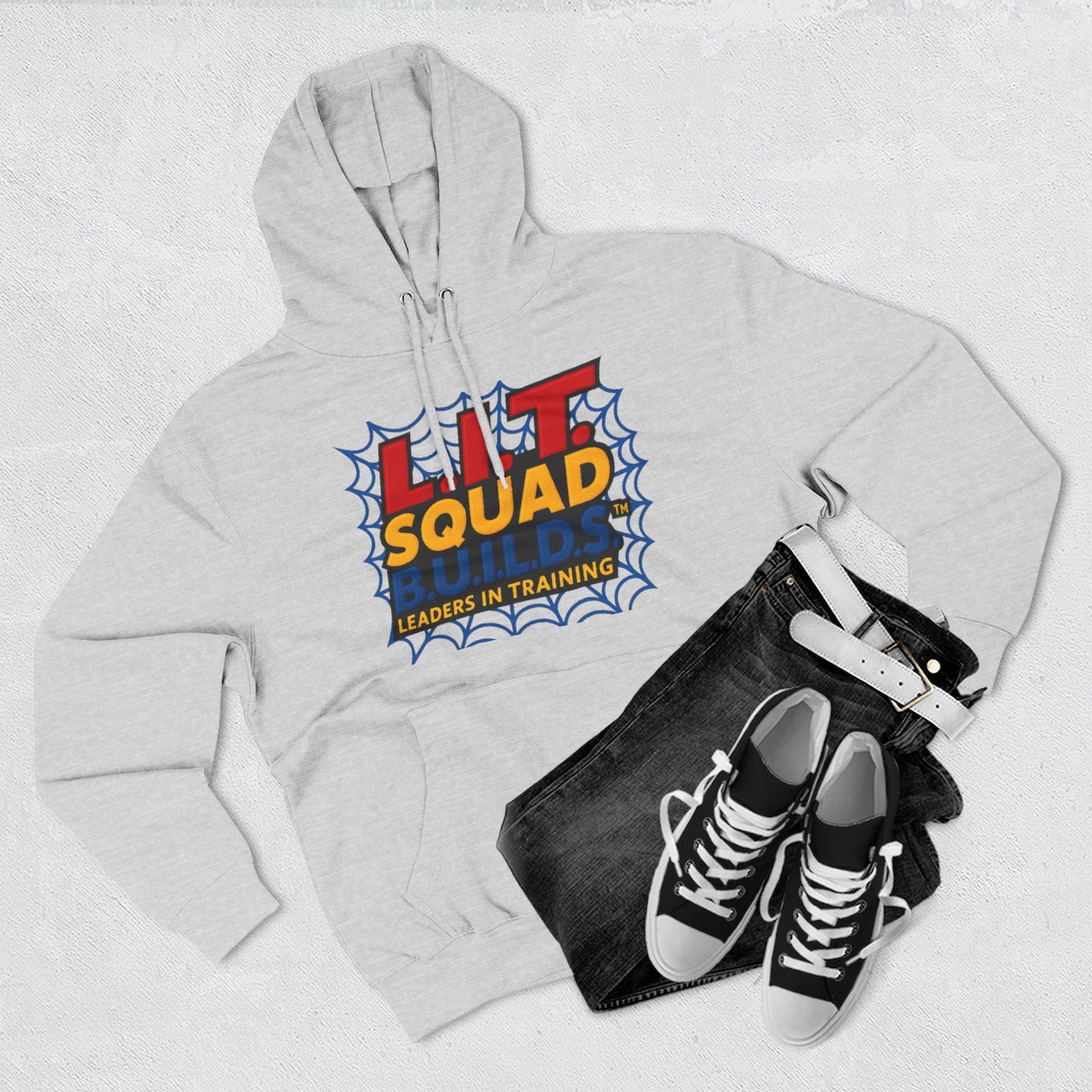 L.I.T.  SQUAD B.U.I.L.D.S. Leaders In Training™  Adult Hoodie