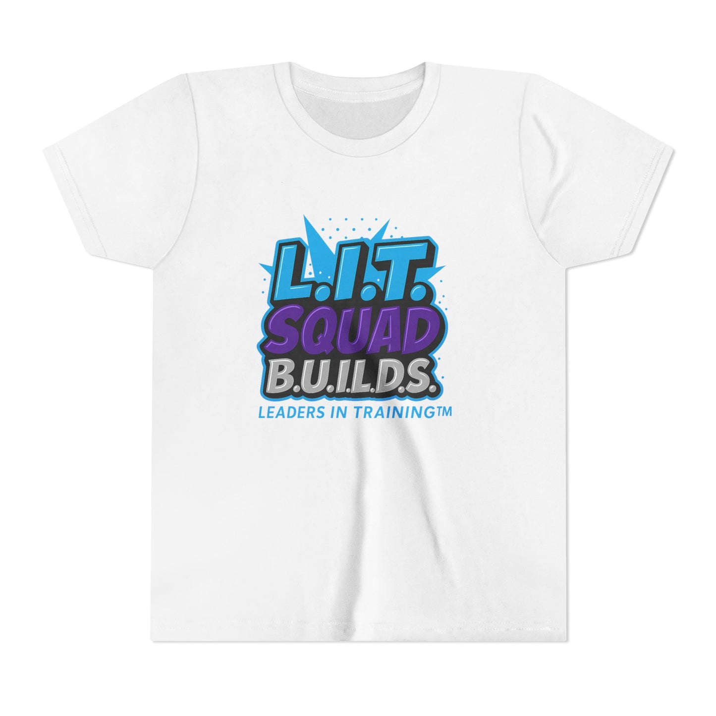 L.I.T. SQUAD B.U.I.L.D.S. Leaders In Training™ Youth T-Shirt
