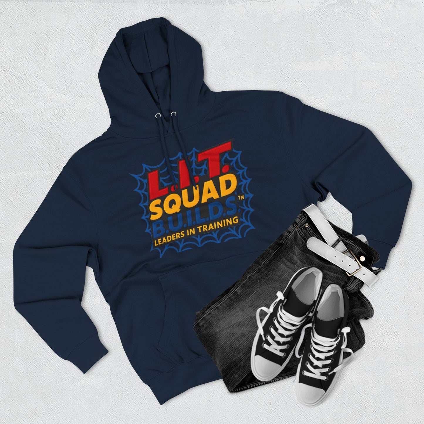 L.I.T.  SQUAD B.U.I.L.D.S. Leaders In Training™  Adult Hoodie