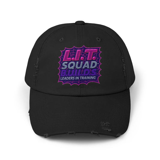 L.I.T. SQUAD B.U.I.L.D.S. Leaders In Training™ Distressed Cap