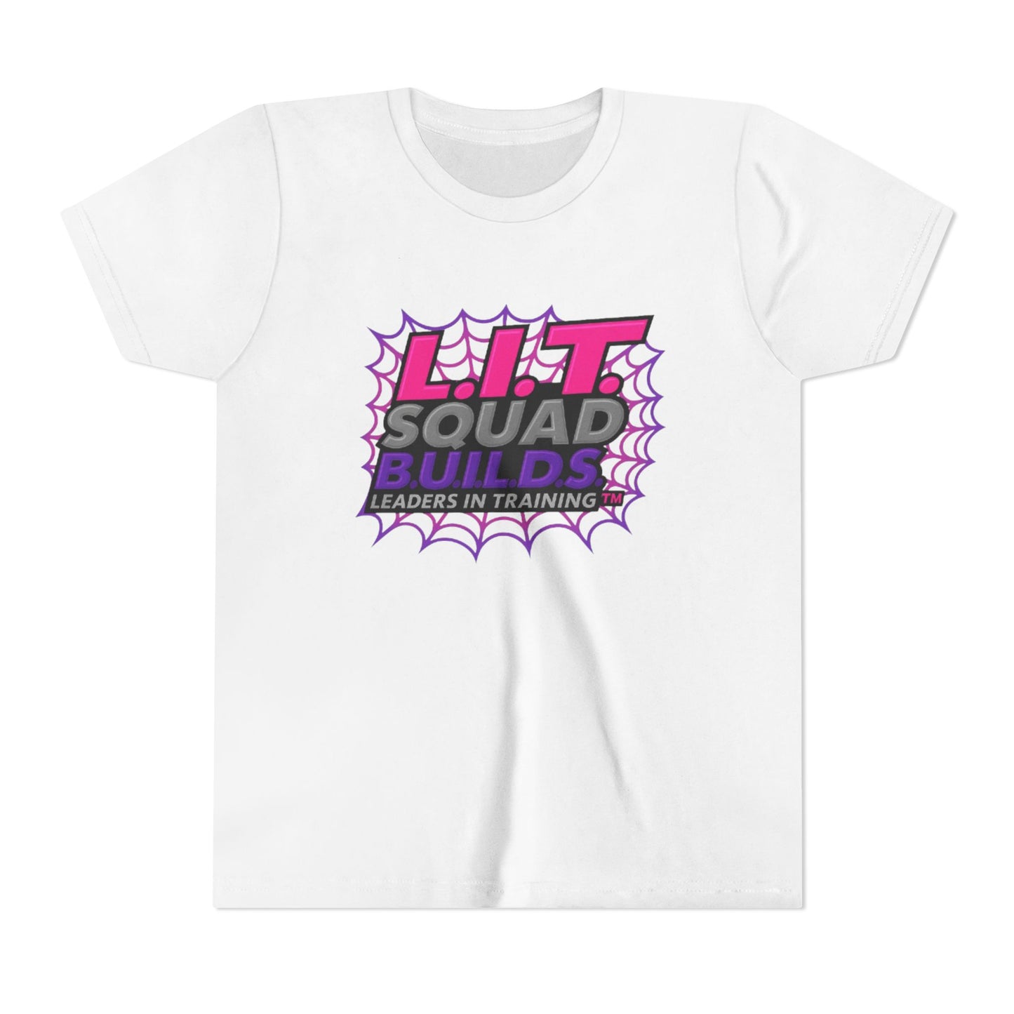 L.I.T. SQUAD B.U.I.L.D.S. Leaders In Training™ Youth T-Shirt