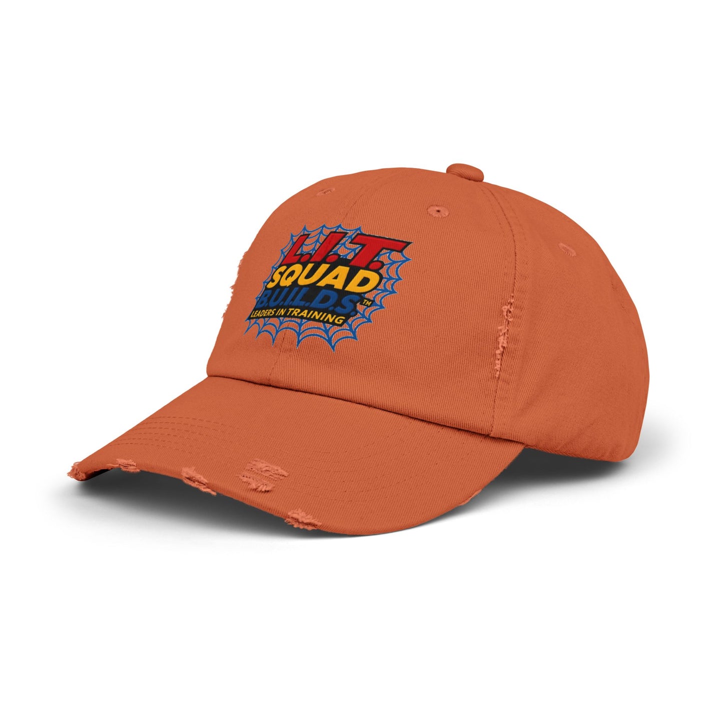 L.I.T. SQUAD B.U.I.L.D.S. Leaders In Training™ Distressed Cap