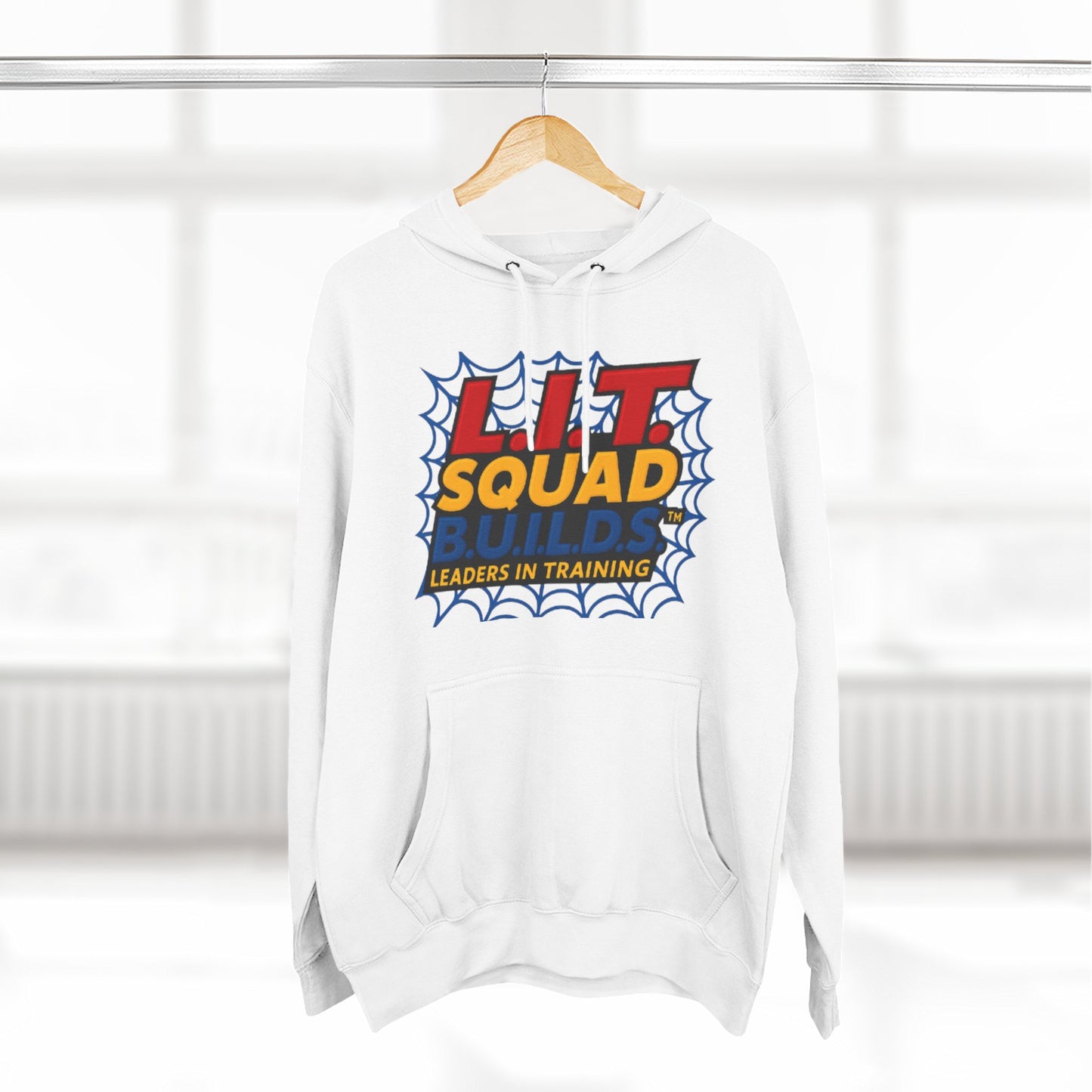 L.I.T.  SQUAD B.U.I.L.D.S. Leaders In Training™  Adult Hoodie