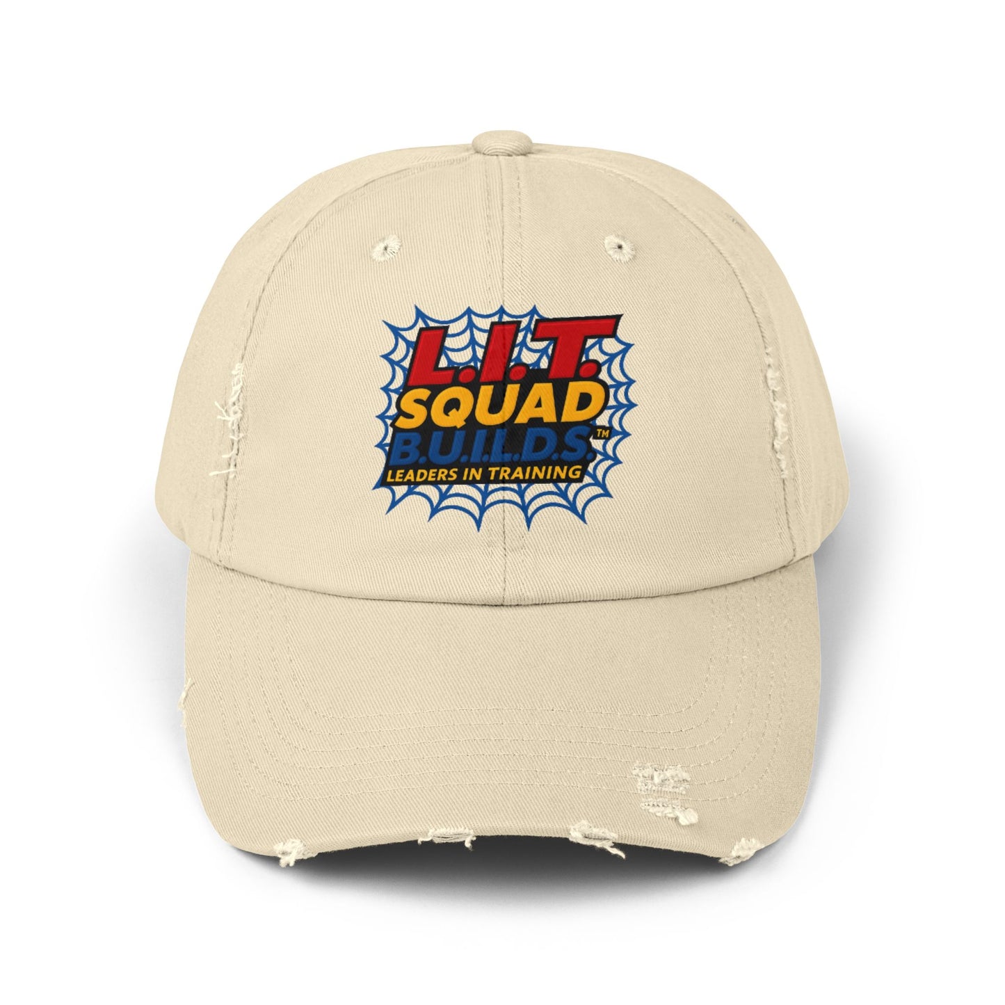 L.I.T. SQUAD B.U.I.L.D.S. Leaders In Training™ Distressed Cap